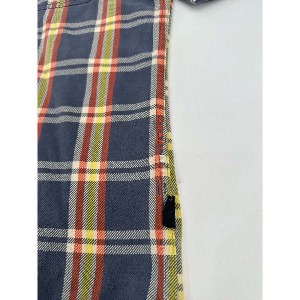 Patagonia Organic Cotton Button Up Shirt Blue Plaid Men's S - Picture 2 of 8